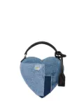 Moschino heart-shaped clutch bag - Blue