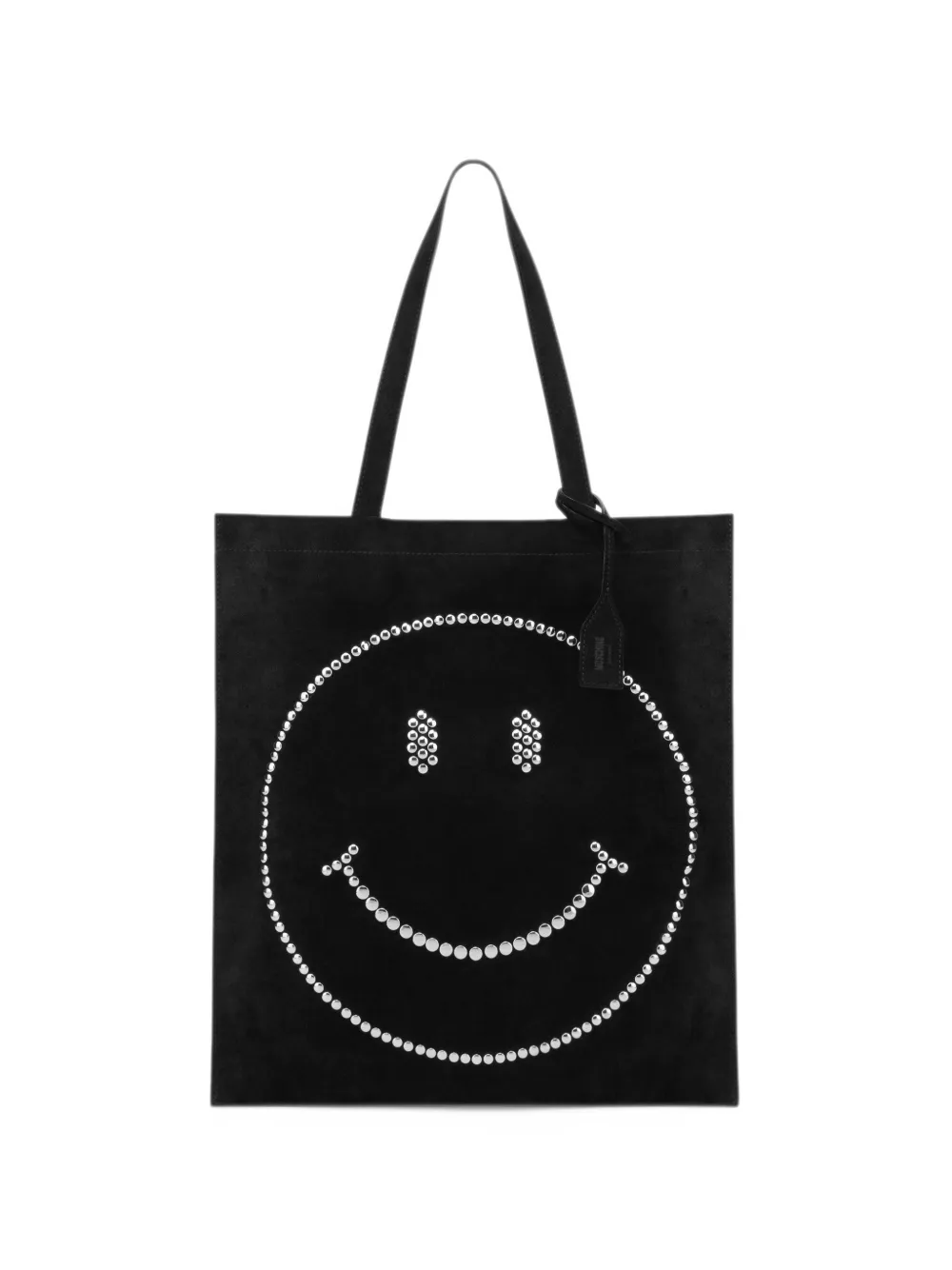 Moschino Borsa tote con stampa - Nero