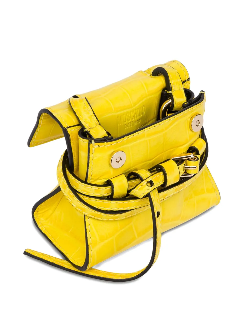 Moschino Bag sleutelhanger Geel