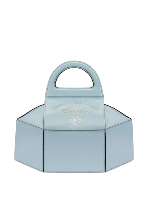 Moschino tote con sello del logo
