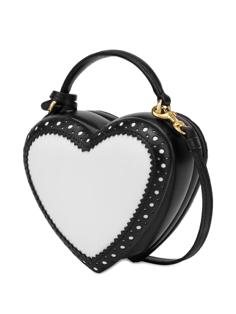 Moschino Love Me clutch - Wit