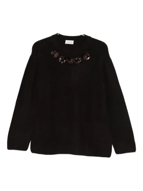 P.A.R.O.S.H. suéter con detalle de cuentas
