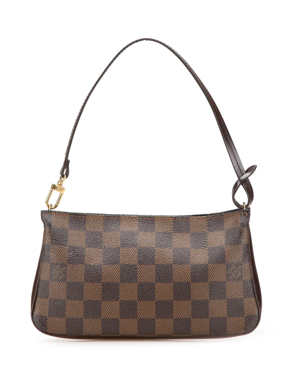 Louis Vuitton Pre-Owned 2005 Damier Ebene Navona shoulder bag - ブラウン Louis Vuitton Pre-Owned 2005 Damier Ebene Navona shoulder bag - ブラウン