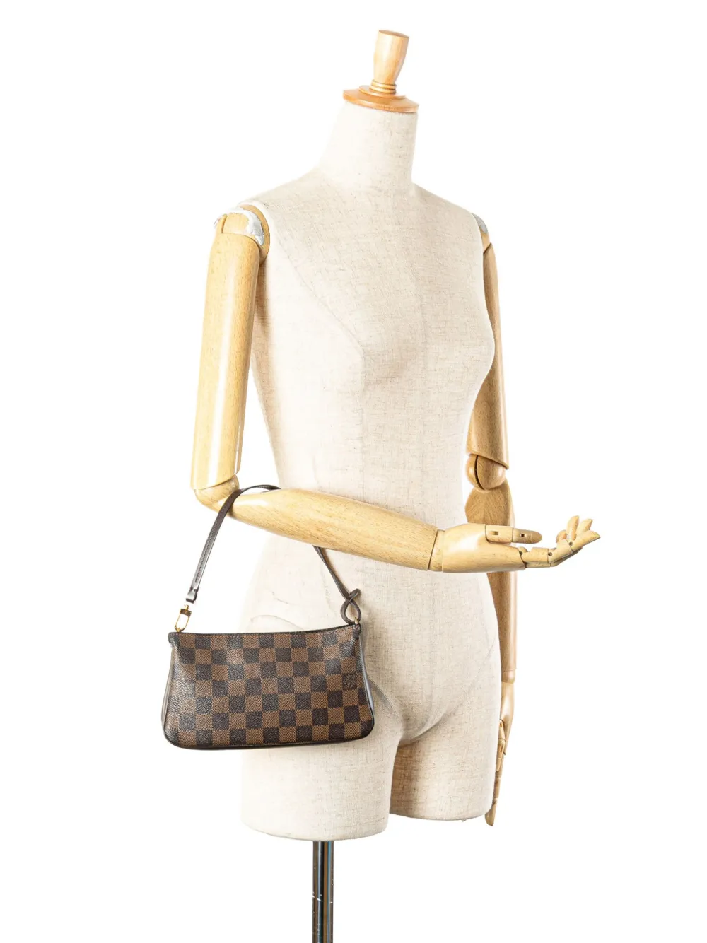 Louis Vuitton Pre-Owned 2005 Damier Ebene Navona shoulder bag | Pre-Owned | Image 2