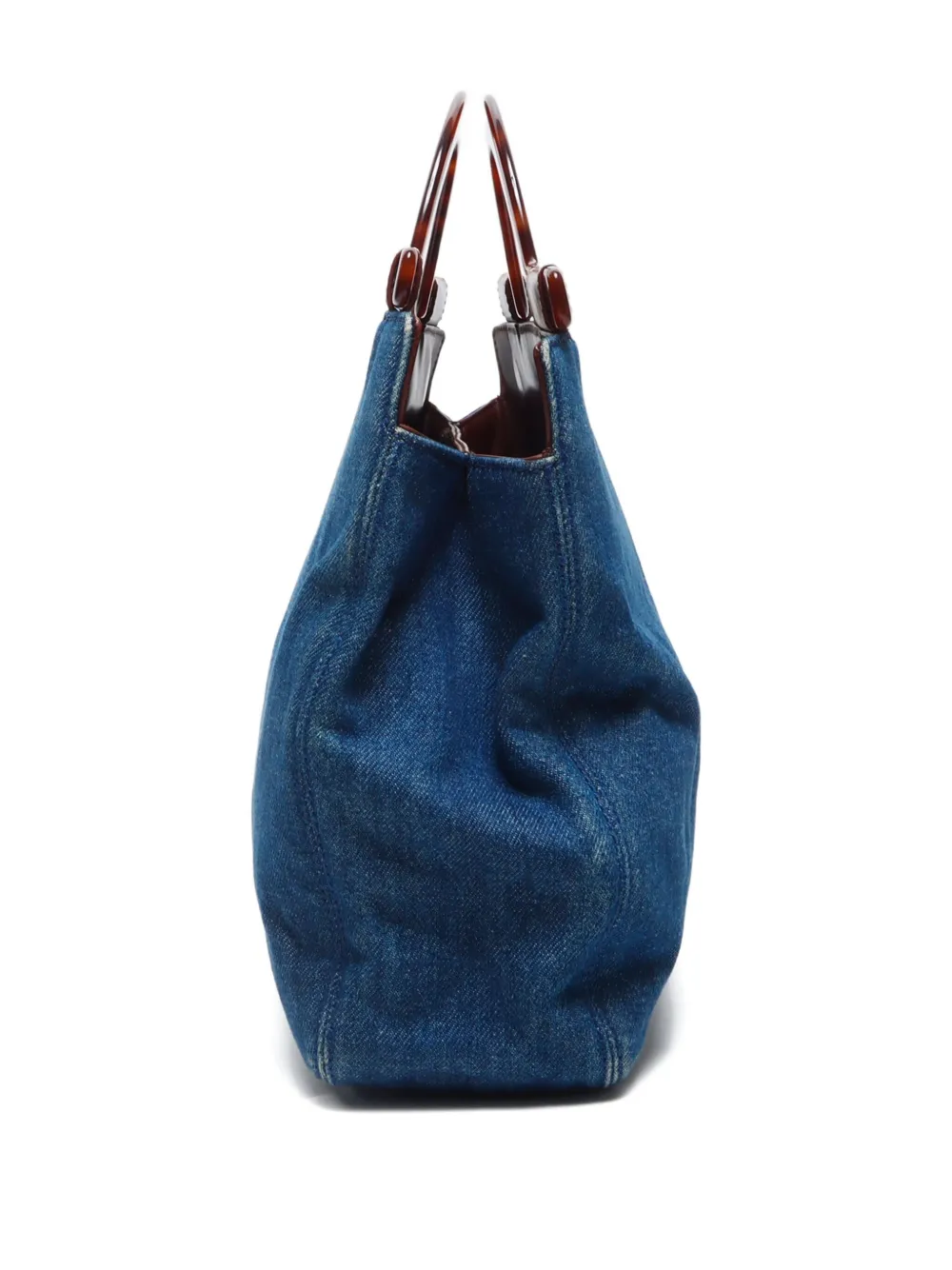 Pre-owned Chanel 1994-2000 Cc Mark Tote Bag In Blue