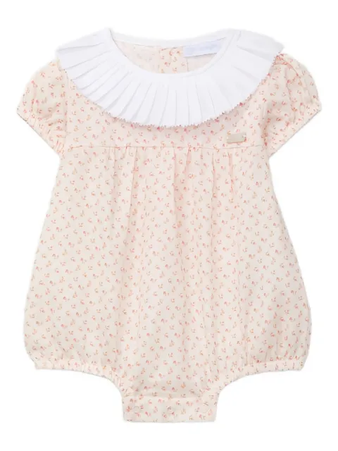 LARANJINHA floral-print romper