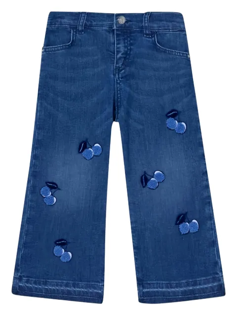 Liu Jo Kids wide-leg jeans