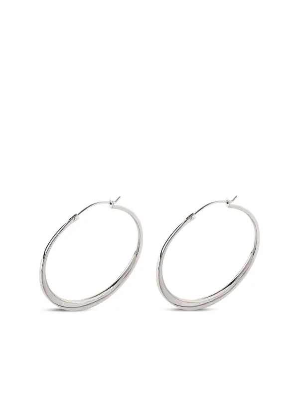 Dinny Hall フープピアス | シルバートーン | FARFETCH JP