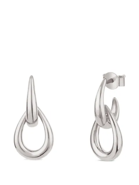 Dinny Hall raindrop double link earrings