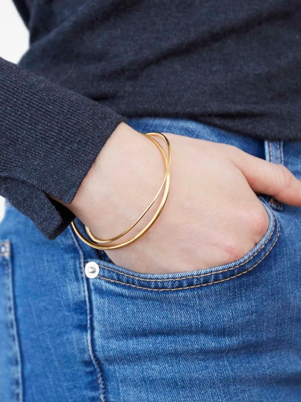 Dinny Hall Signature Double bangle | Image 2