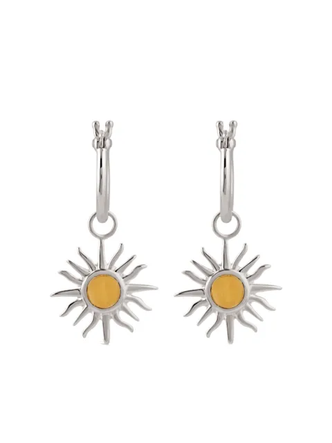 Dinny Hall small My World Sun Drop hoop earrings