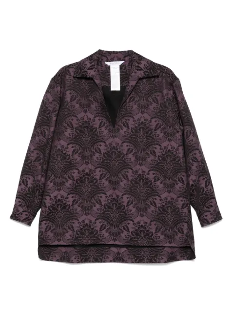 Max Mara jacquard blouse