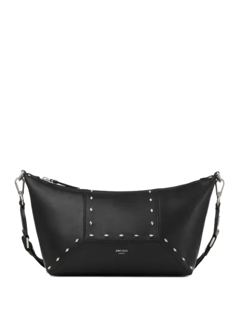 Jimmy Choo bolsa de hombro con apliques de rombos