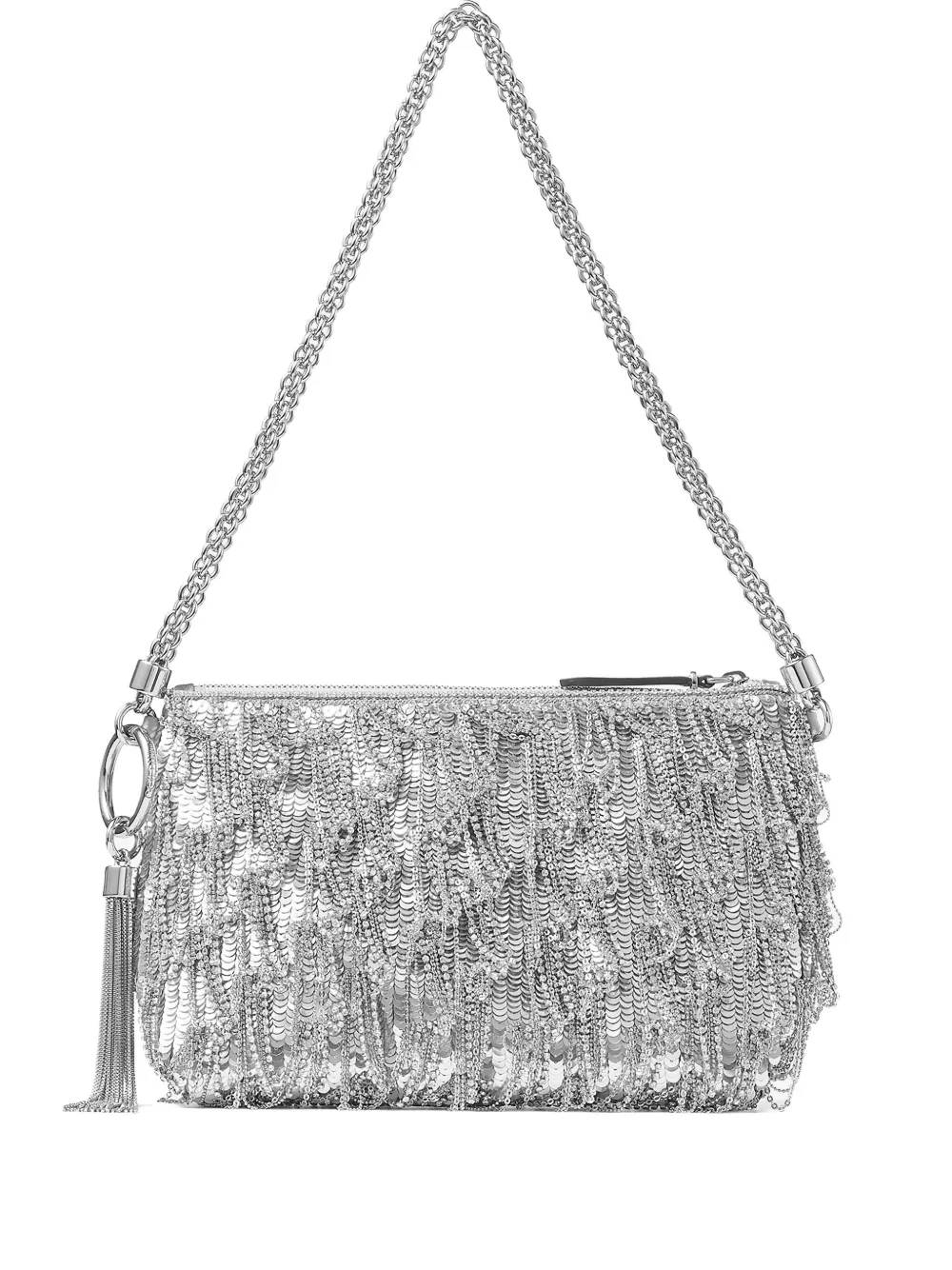 Jimmy Choo mini Callie shoulder bag Zilver