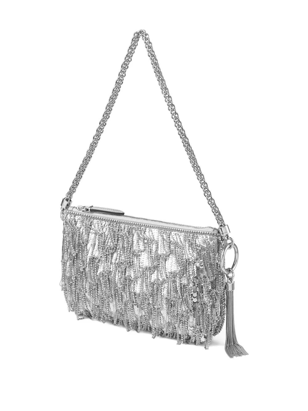 Jimmy Choo mini Callie shoulder bag Zilver