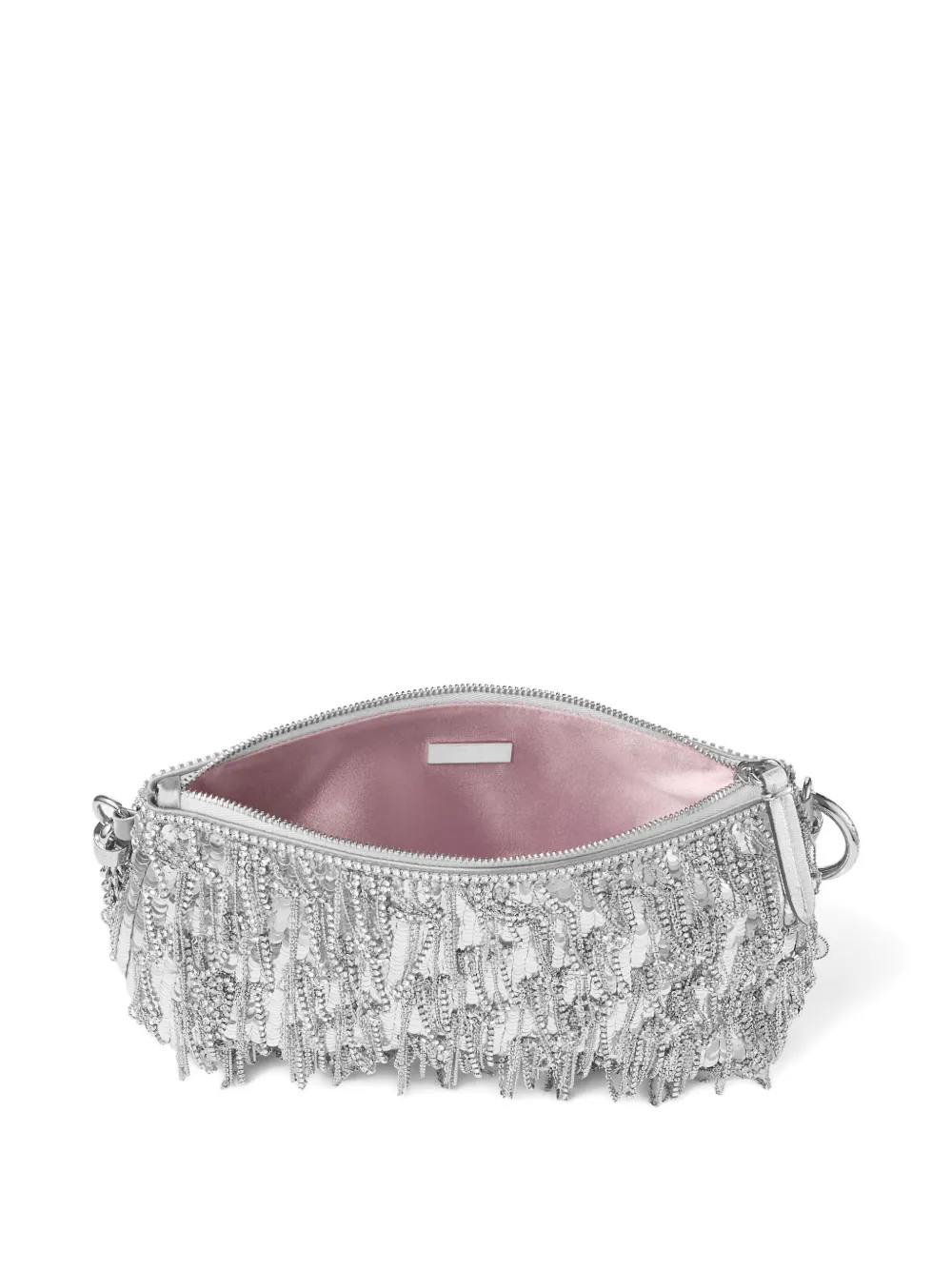 Jimmy Choo mini Callie shoulder bag Zilver