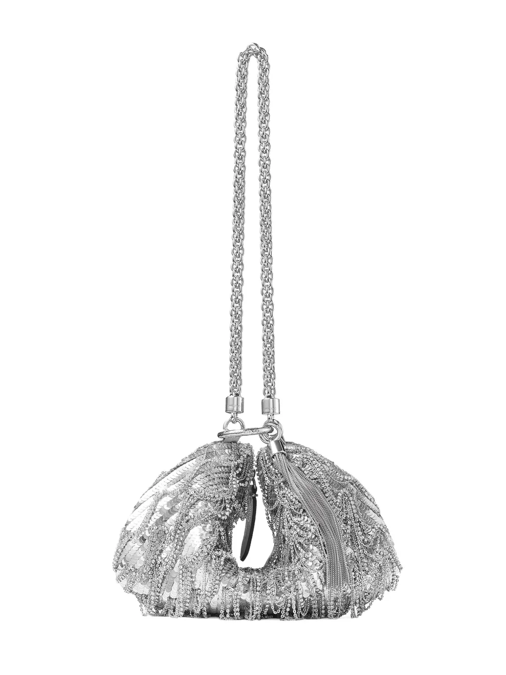 Jimmy Choo mini Callie shoulder bag Zilver