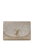 Jimmy Choo Curve embellished shoulder bag - Gold