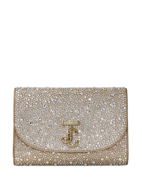 Jimmy Choo Curve embellished shoulder bag