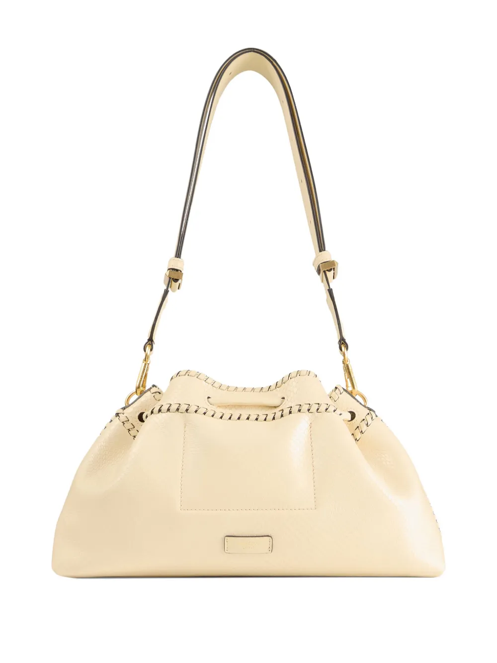Jimmy Choo Bon drawstring-fastening shoulder bag Beige