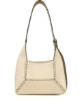 Jimmy Choo Diamond Hobo S leather shoulder bag - Neutrals