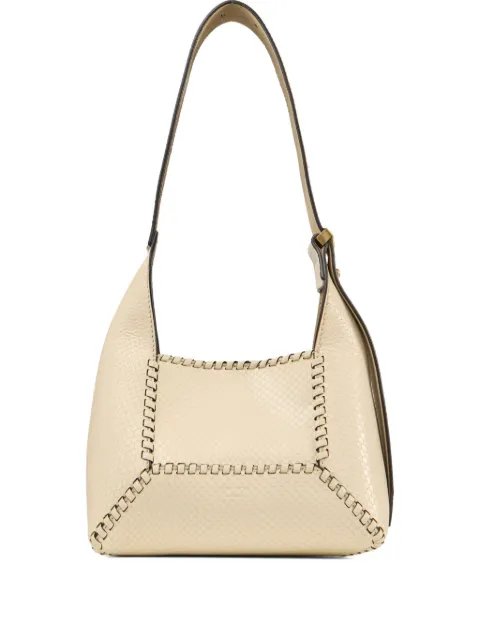 Jimmy Choo Diamond Hobo S leather shoulder bag