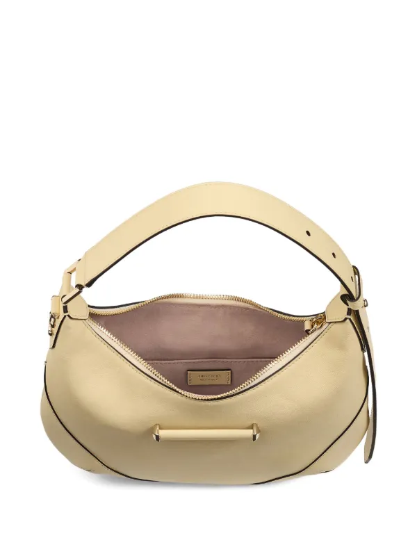 JIMMY CHOO イエローショルダーバッグ Jimmy Choo レザー ショルダーバッグ | イエロー | FARFETCH JP