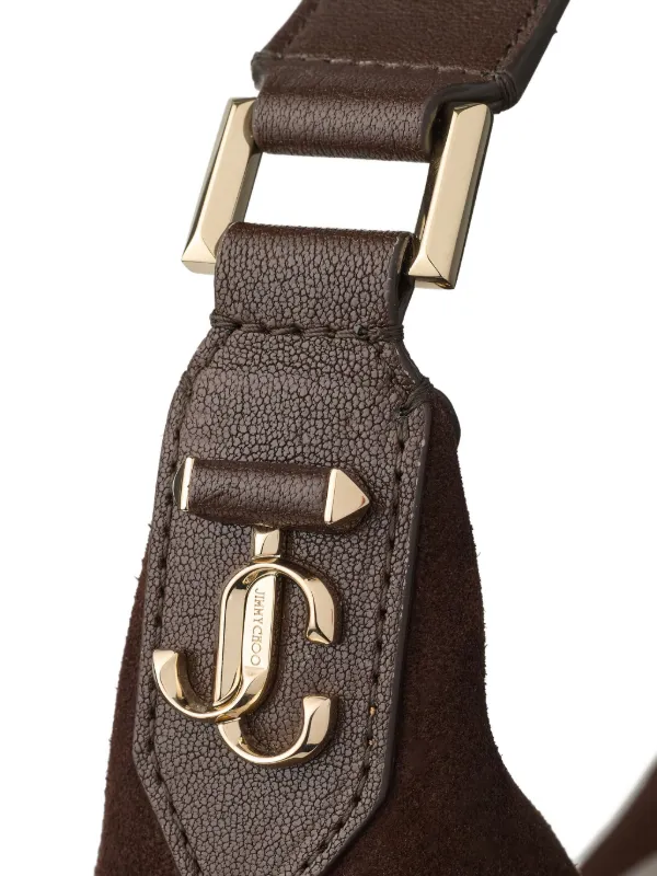 Jimmy Choo Medium Bar Hobo Bag | Brown | FARFETCH