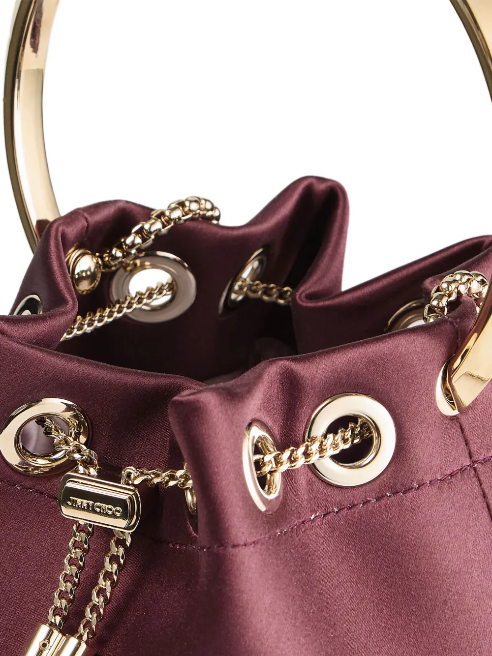Jimmy Choo Bon bucket mini bag Bruin