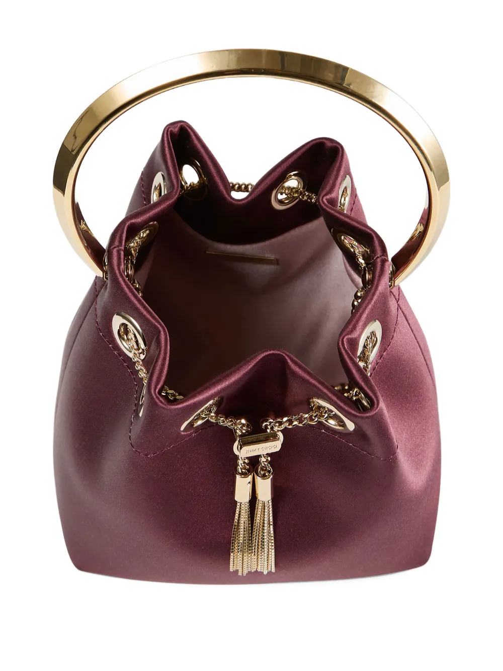 Jimmy Choo Bon bucket mini bag Bruin