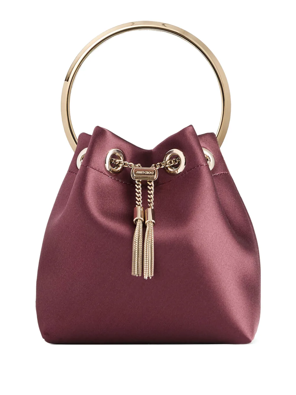 Jimmy Choo Bon bucket mini bag Bruin