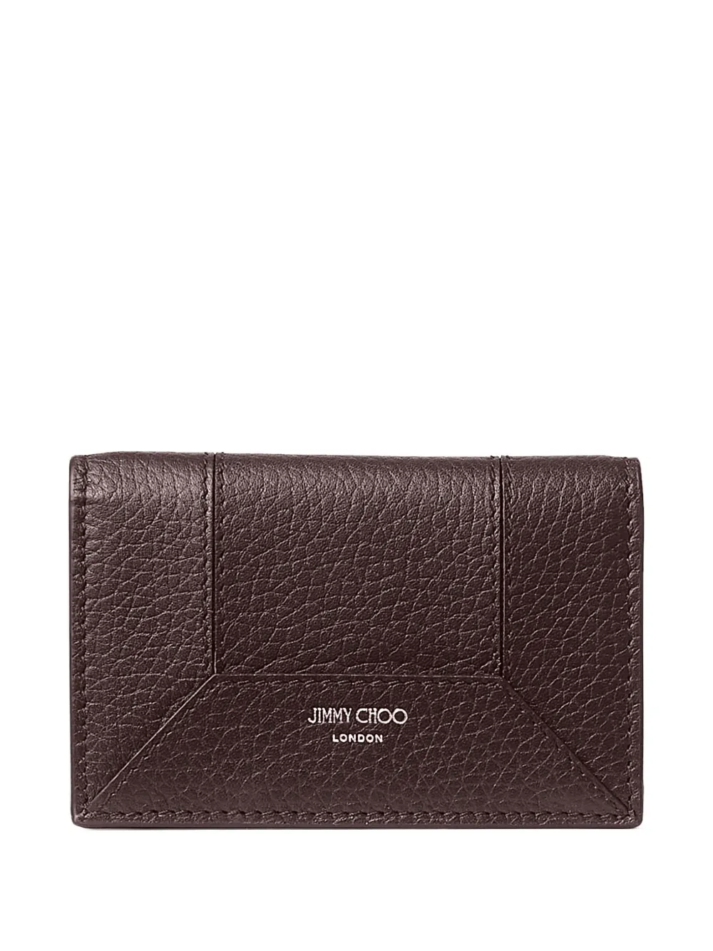 Jimmy Choo DM Nello leather card holder Bruin
