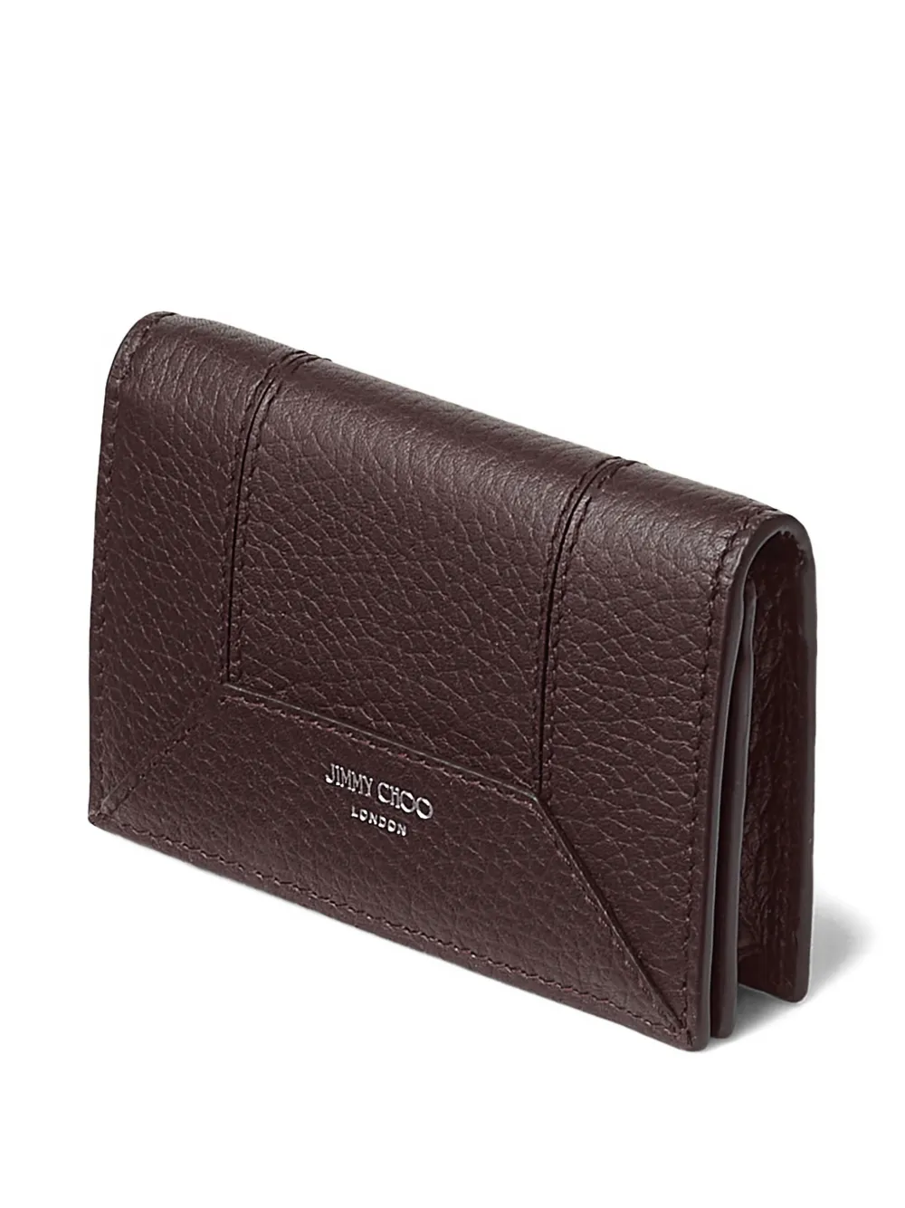 Jimmy Choo DM Nello leather card holder Bruin