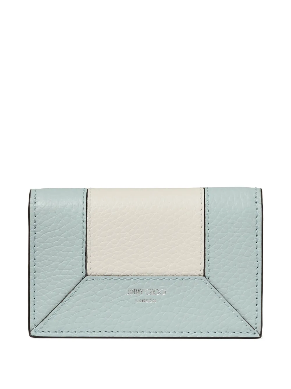 Jimmy Choo Nello パネル 財布 - ブルー Jimmy Choo Nello パネル 財布 - ブルー