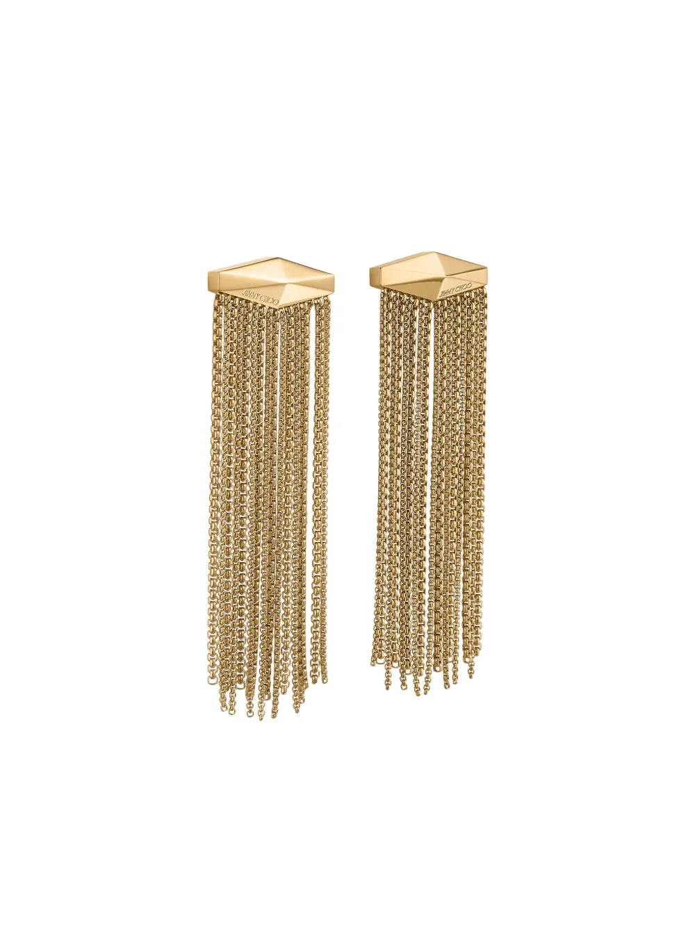 Jimmy Choo Zandra oorbellen - Goud