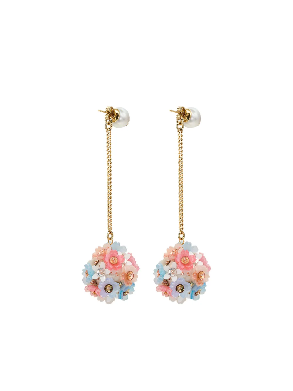 Jimmy Choo Daisy earrings | tons neutres | Image 1