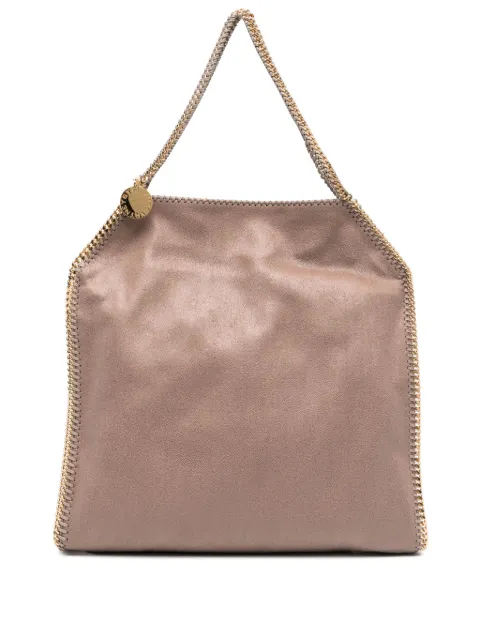 Stella McCartney tote con placa del logo