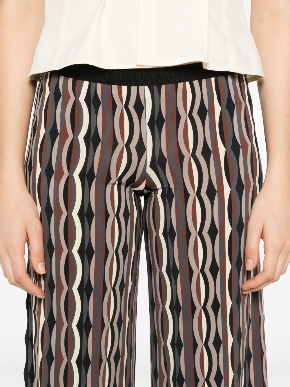 Siyu Straight broek Zwart