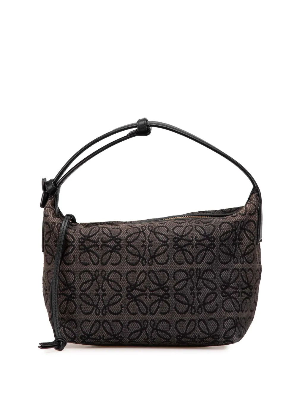 Pre-owned Loewe 2021 Small Anagram Canvas Cubi Bag Handbag