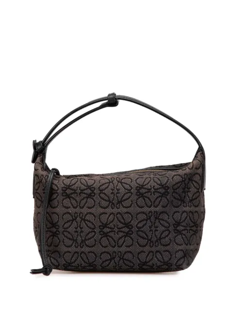 Loewe Pre-Owned 2021 Small Anagram Canvas Cubi Bag handbag