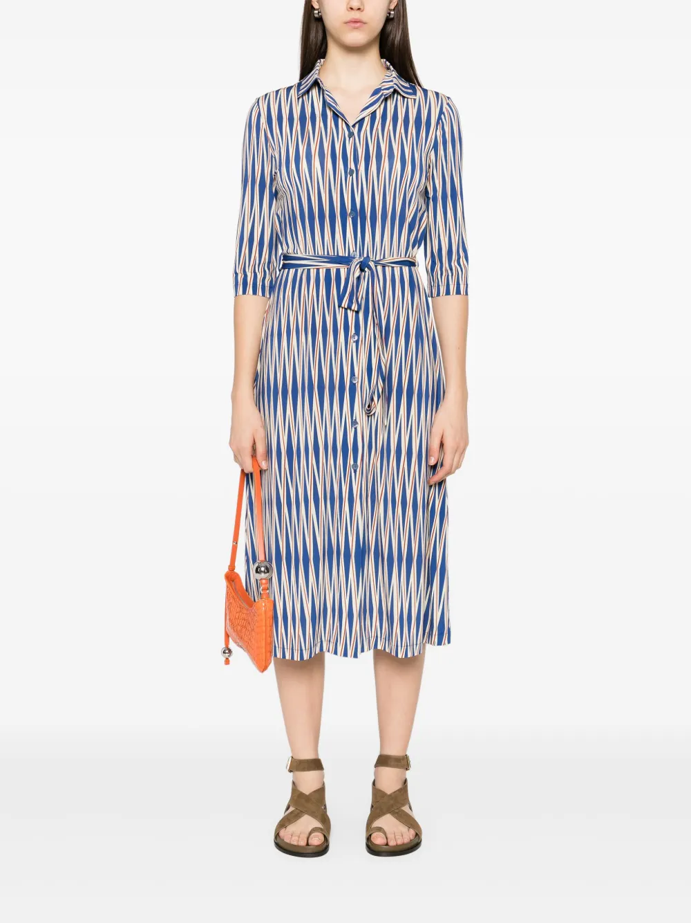 Siyu Floyd dress - Blauw