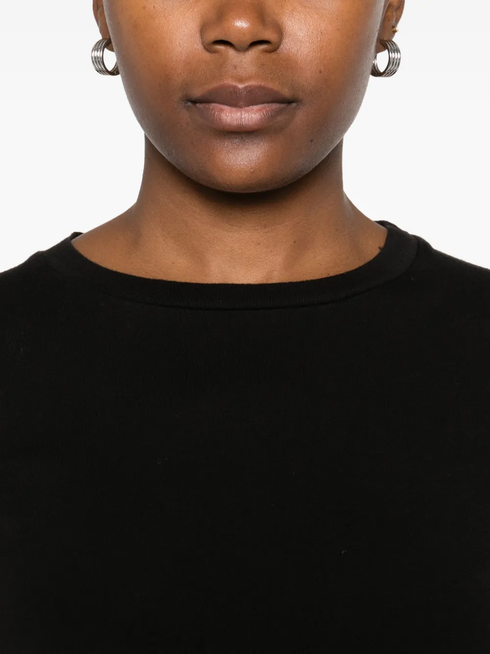 Nili Lotan Emelie T-shirt met lange mouwen Zwart