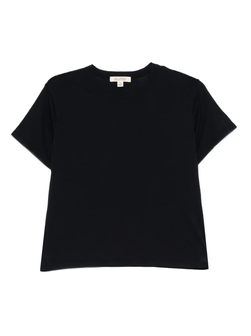 Nili Lotan short-sleeve cotton T-shirt | Blue | Image 1