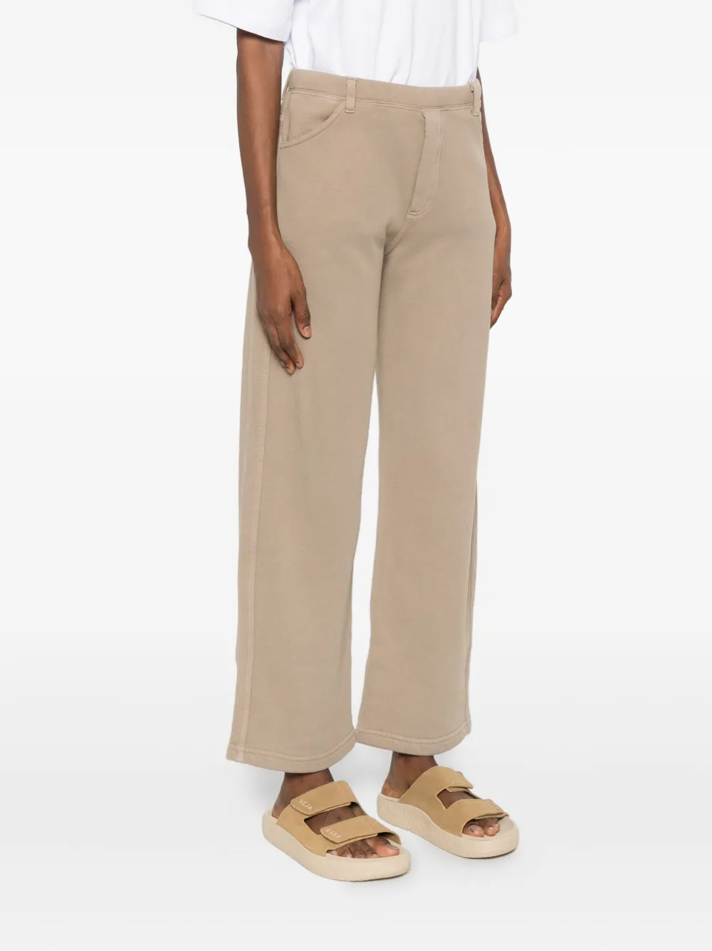 Nili Lotan Broek met elastische tailleband Bruin