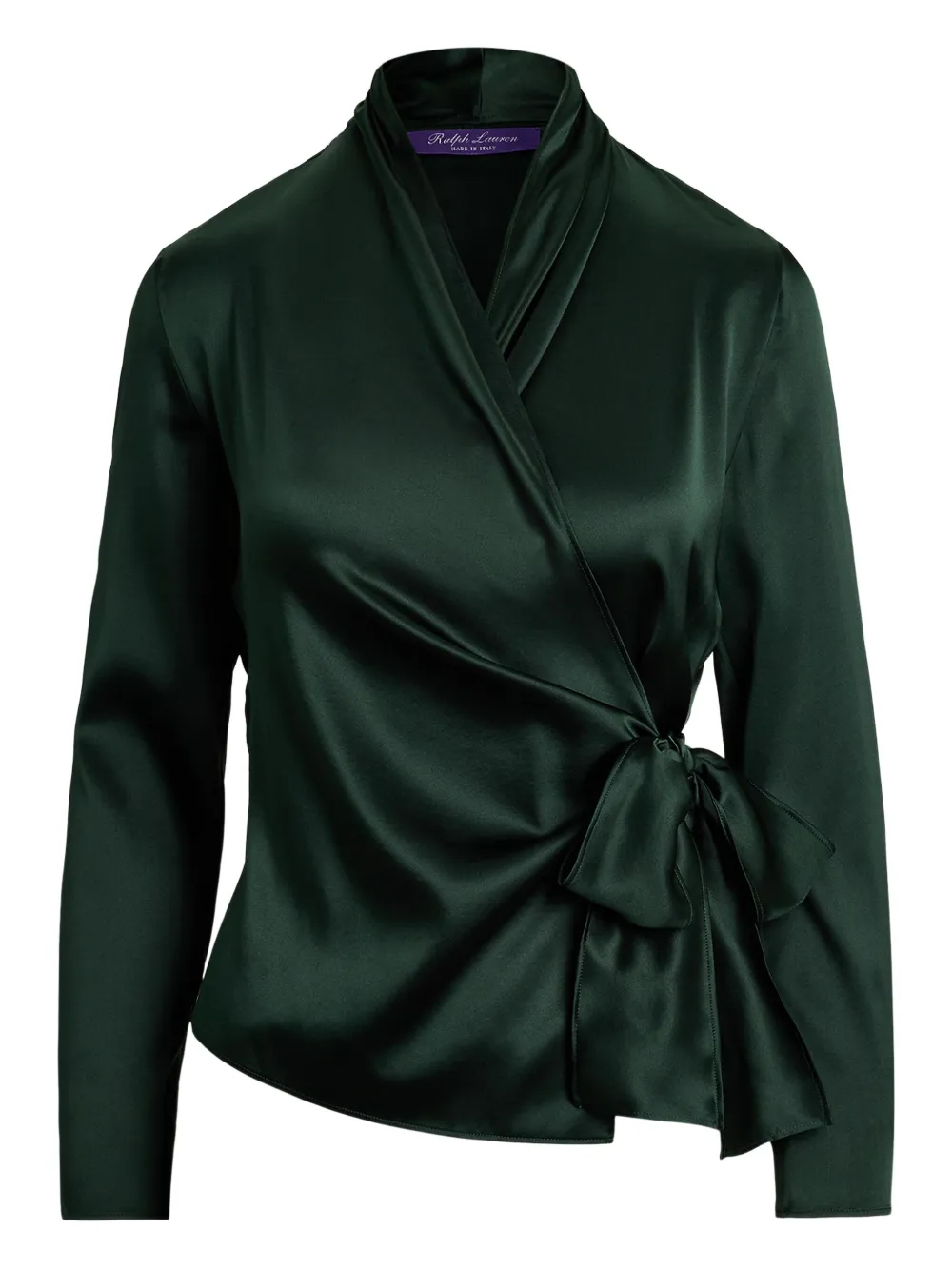 Shea wrap tie blouse