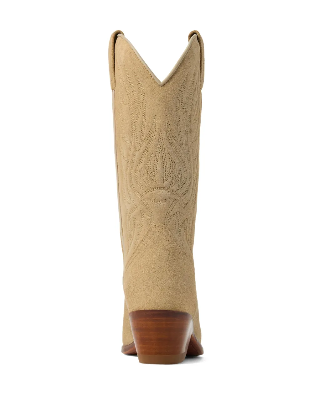 Ralph Lauren Collection 40 mm Chilton laarzen met Western-stijl Bruin