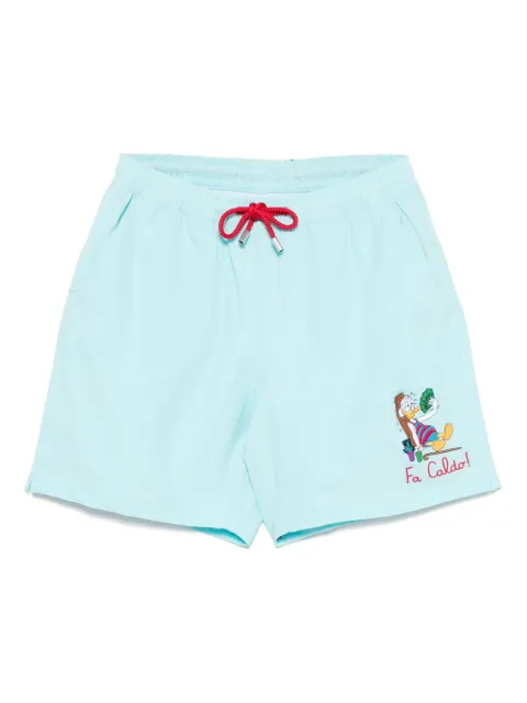 MC2 Saint Barth Bermuda de praia com patch de logo