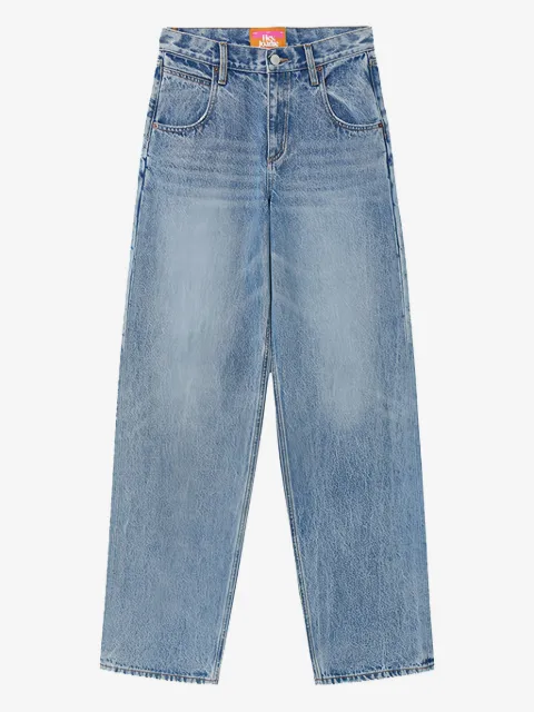 Hey Joanie Jeans con applicazione logo