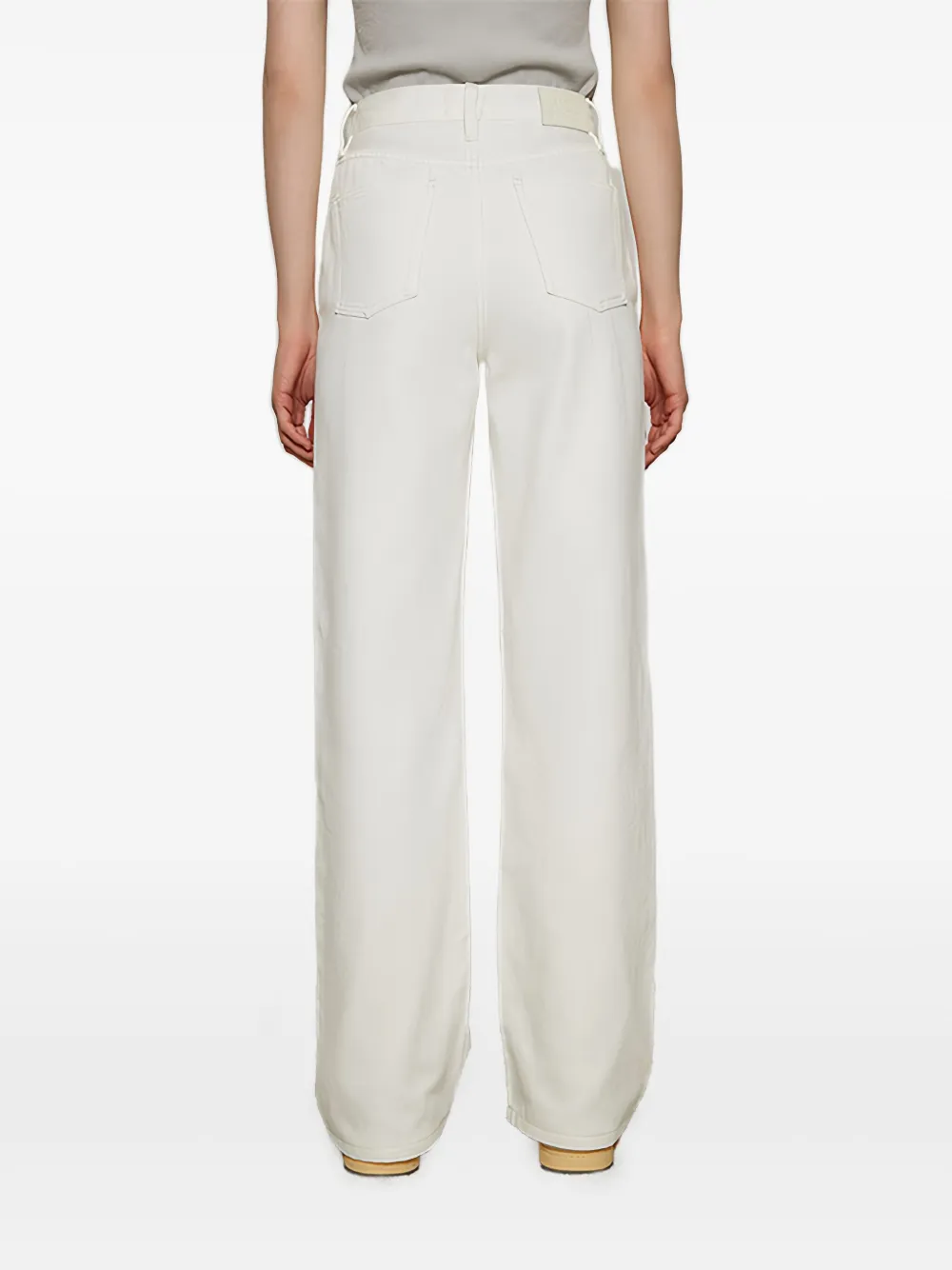 Shop Hey Joanie Logo-patch Jeans