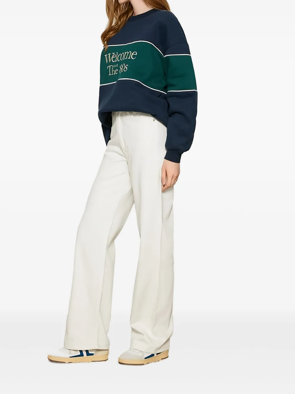 Shop Hey Joanie Logo-patch Jeans
